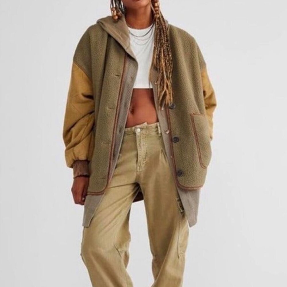We The Free long bomber jacket M - Picture 9 of 9